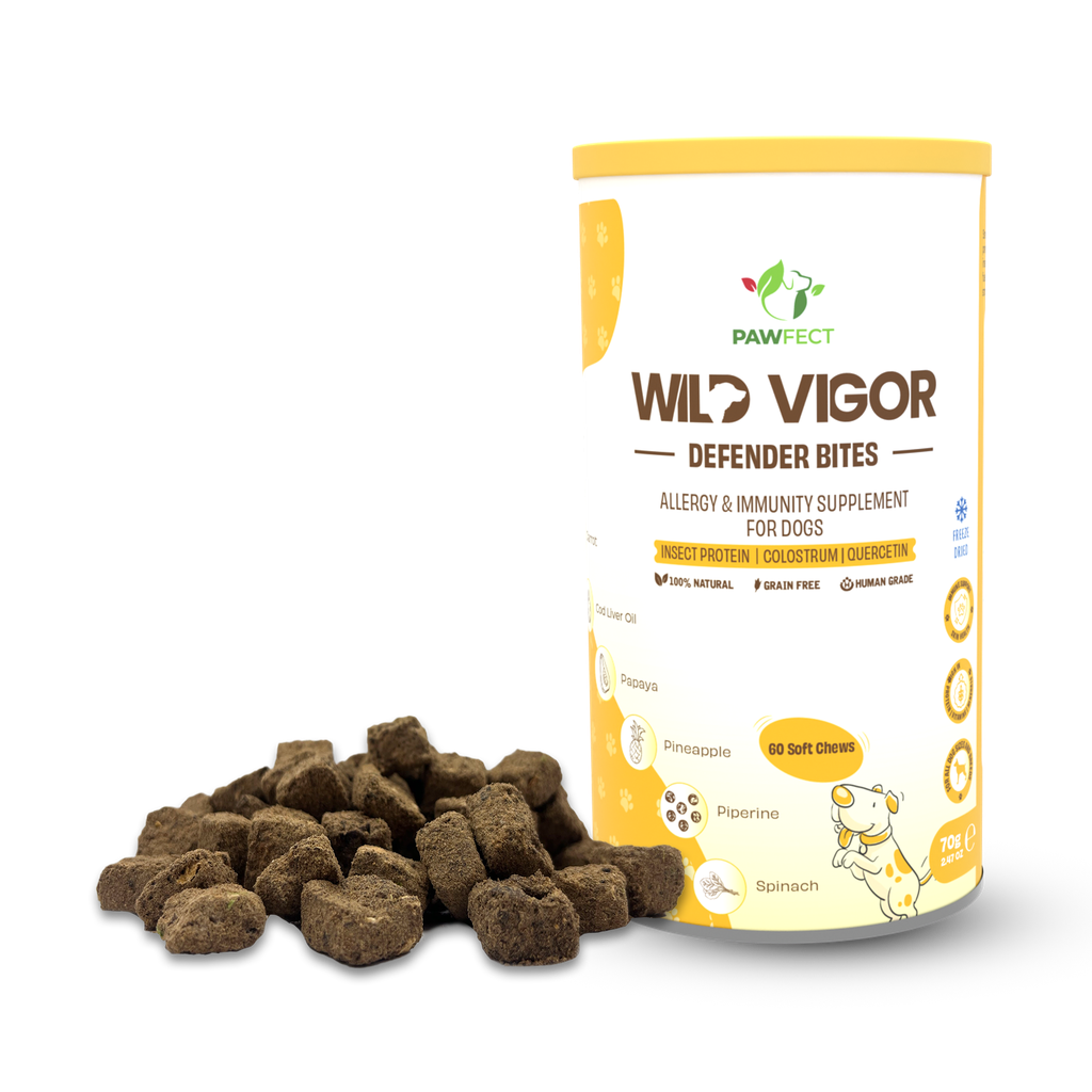 Wild Vigor Allergy & Immunity Supplement for Dogs DEFENDER BITES
