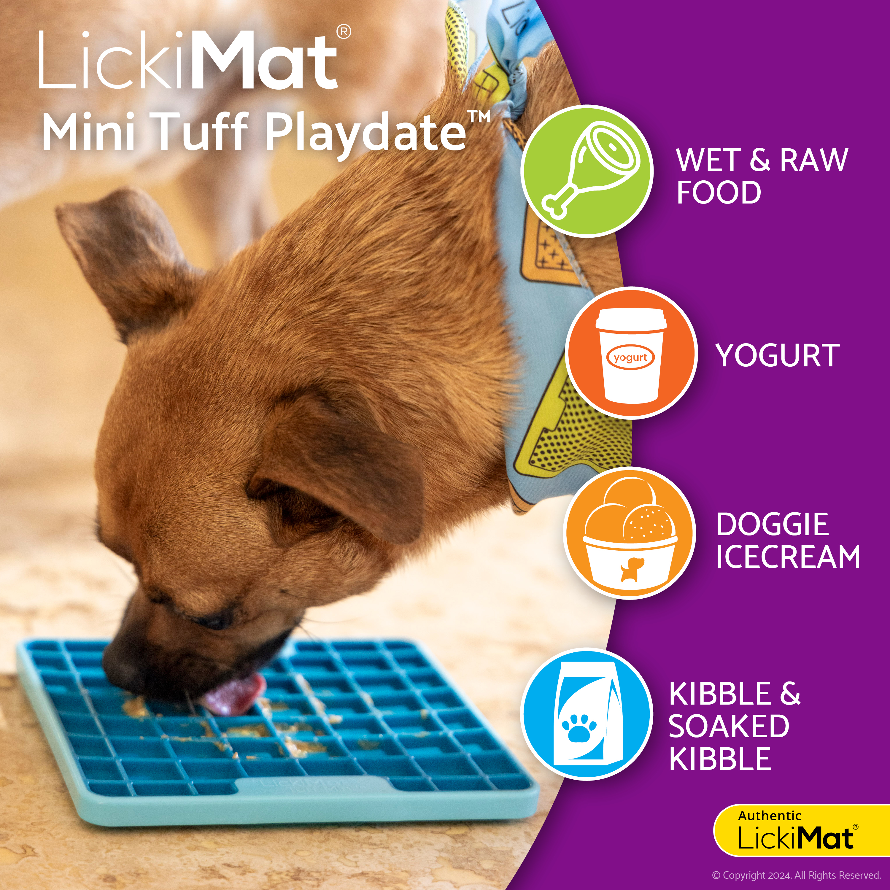 Lickimat Mini Tuff Playdate