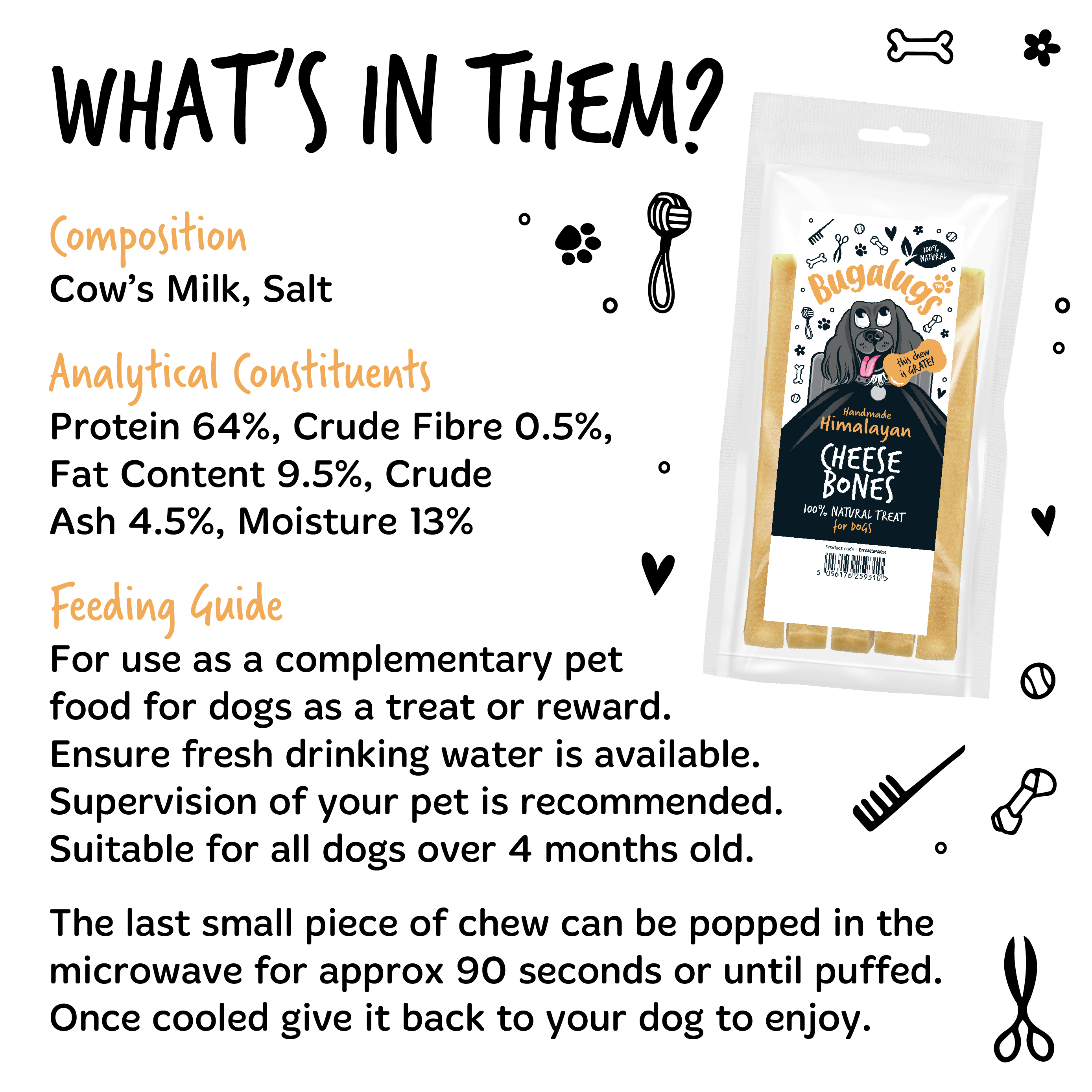 Bugalugs Himalayan Yak Cheese Chews