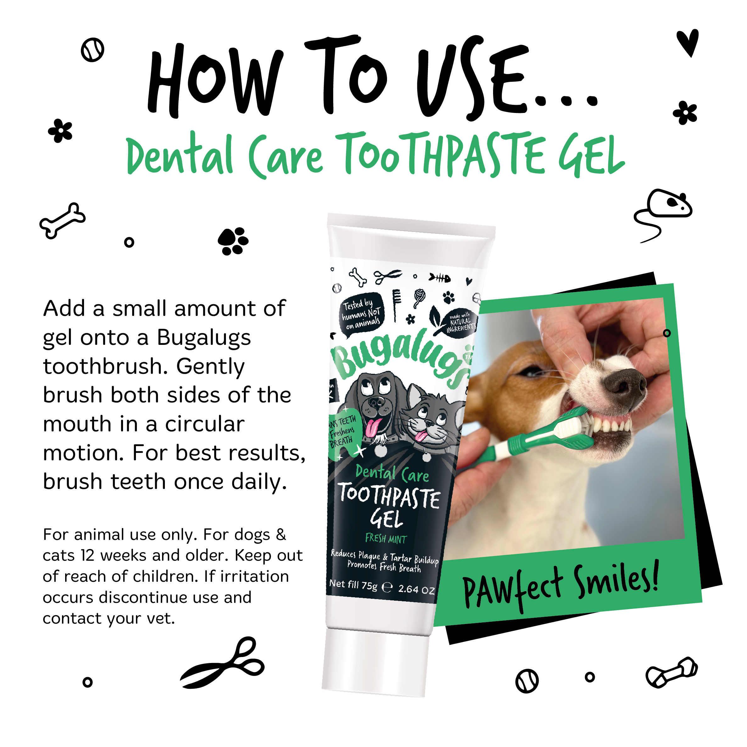 Dental Care Toothpaste Gel 75g
