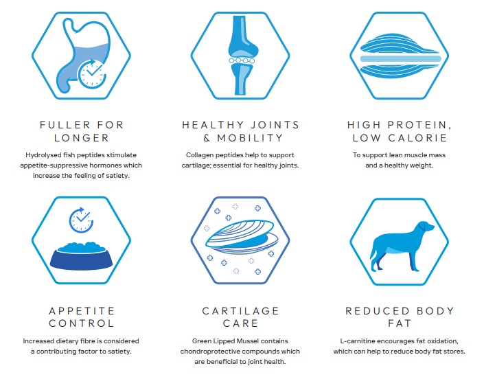 Peptide PLUS Weight and Joint control dog food