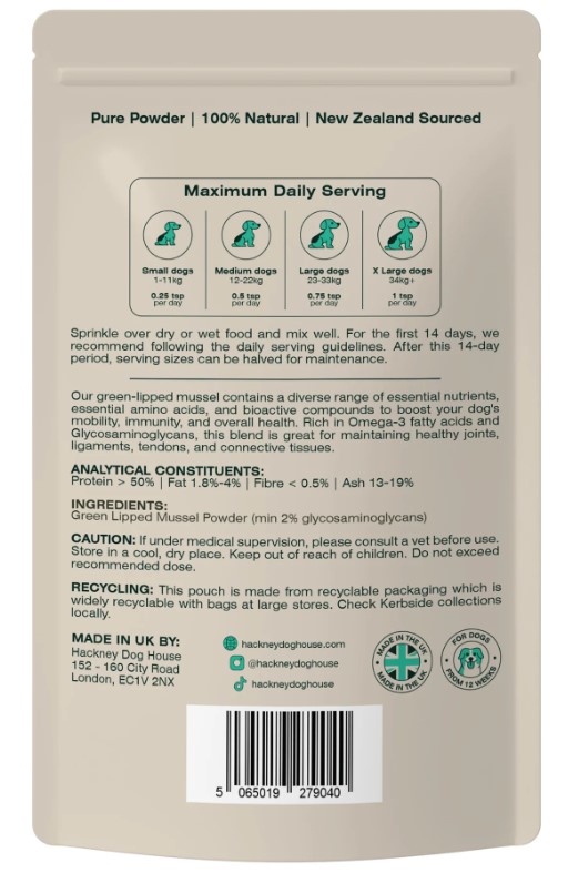 Green Lipped Mussel Powder
