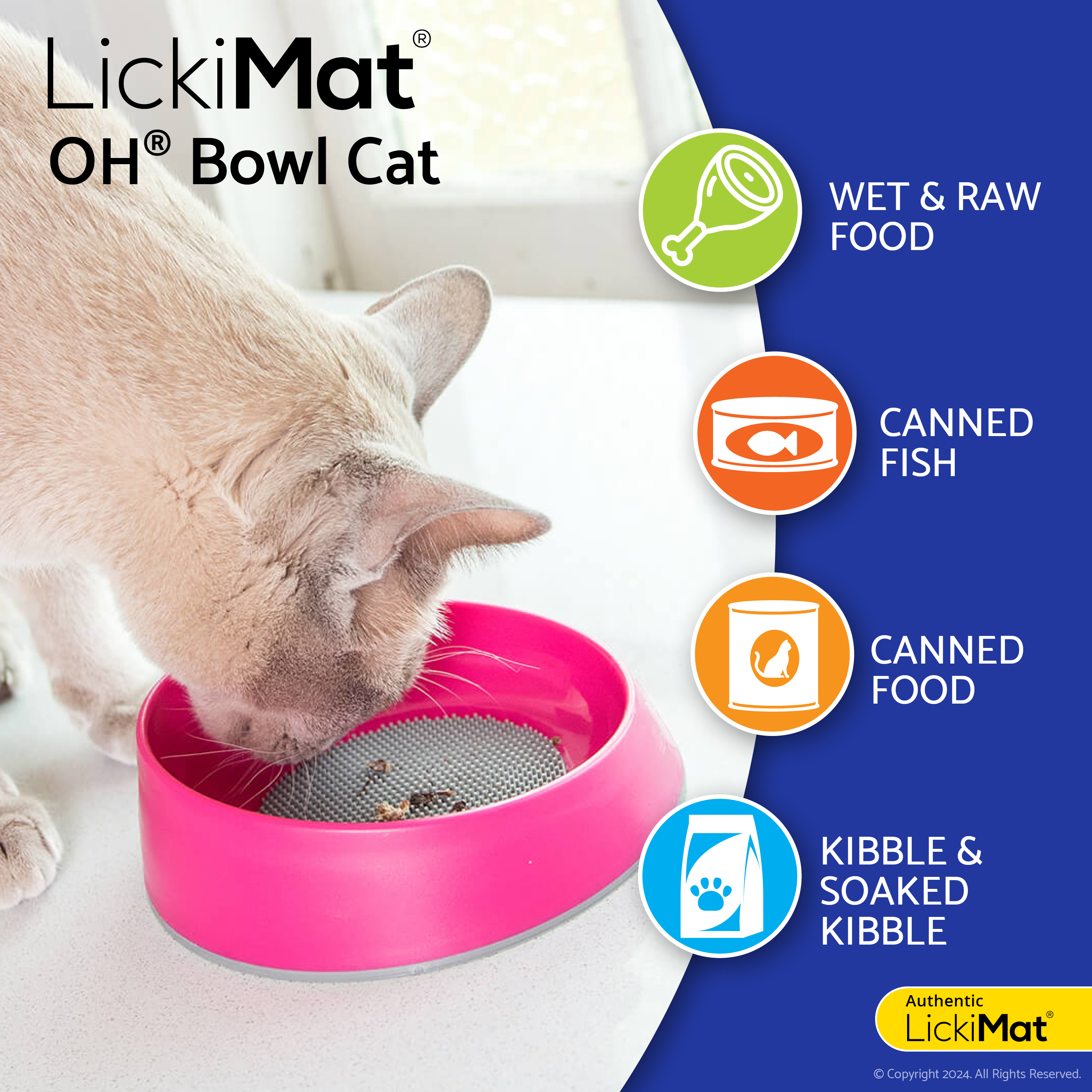Lickimat Oral Health Bowl Cat