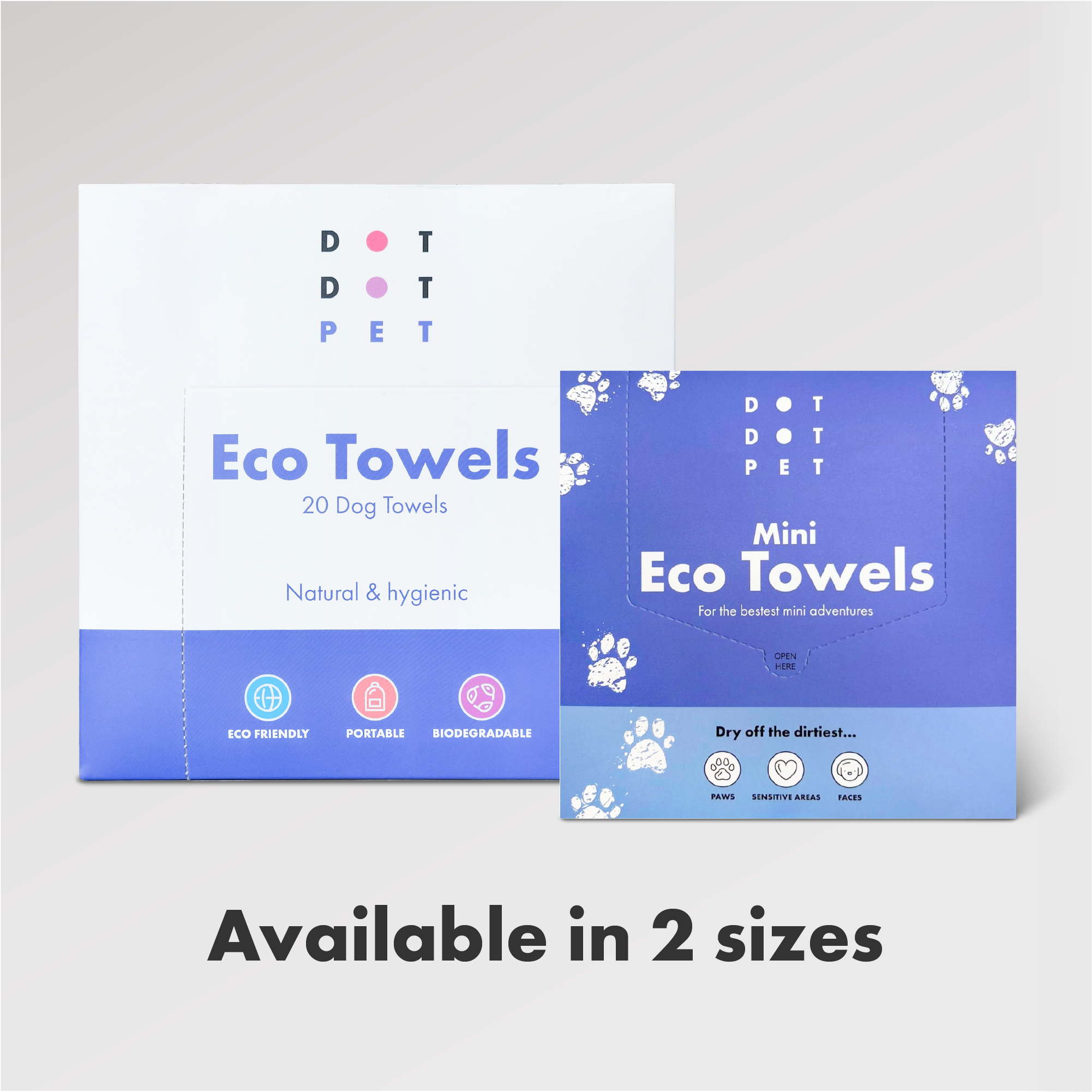 Mini Eco Dog Towels