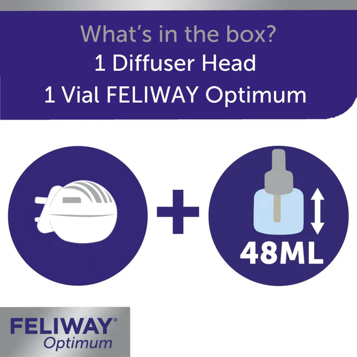 Feliway Optimum Diffuser Pack 48ml