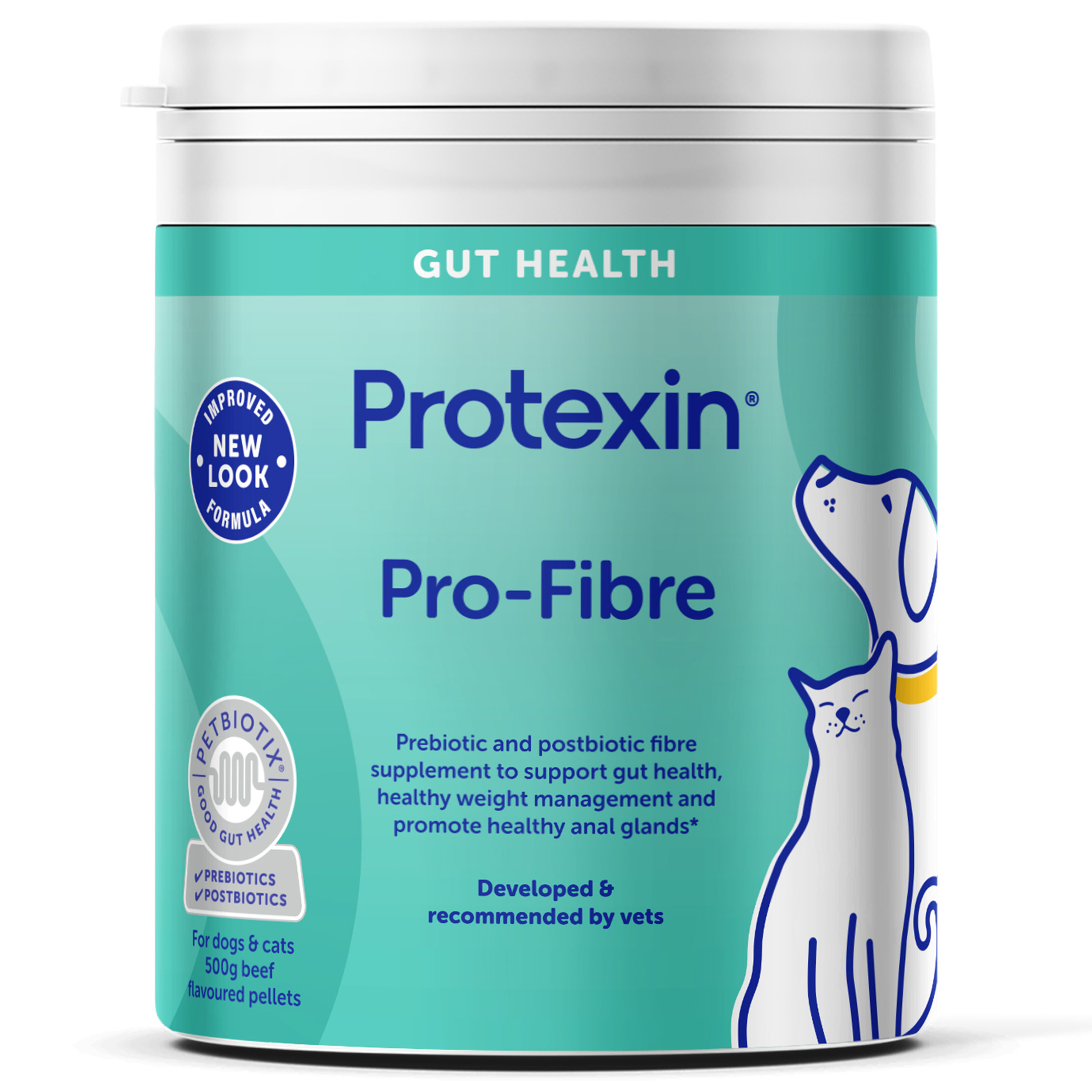 PRO-FIBRE DOG & CAT PELLETS 500G