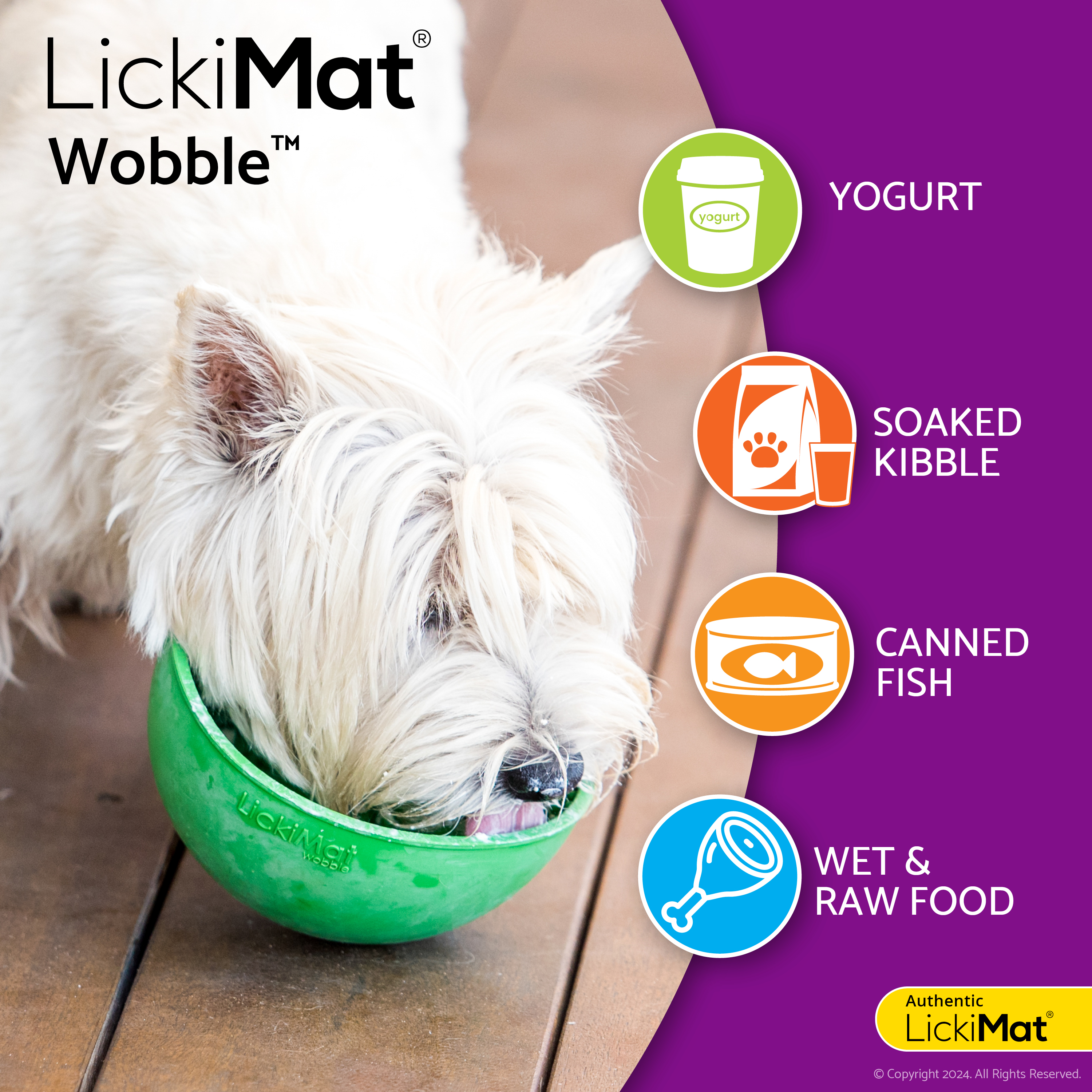 Lickimat Wobble