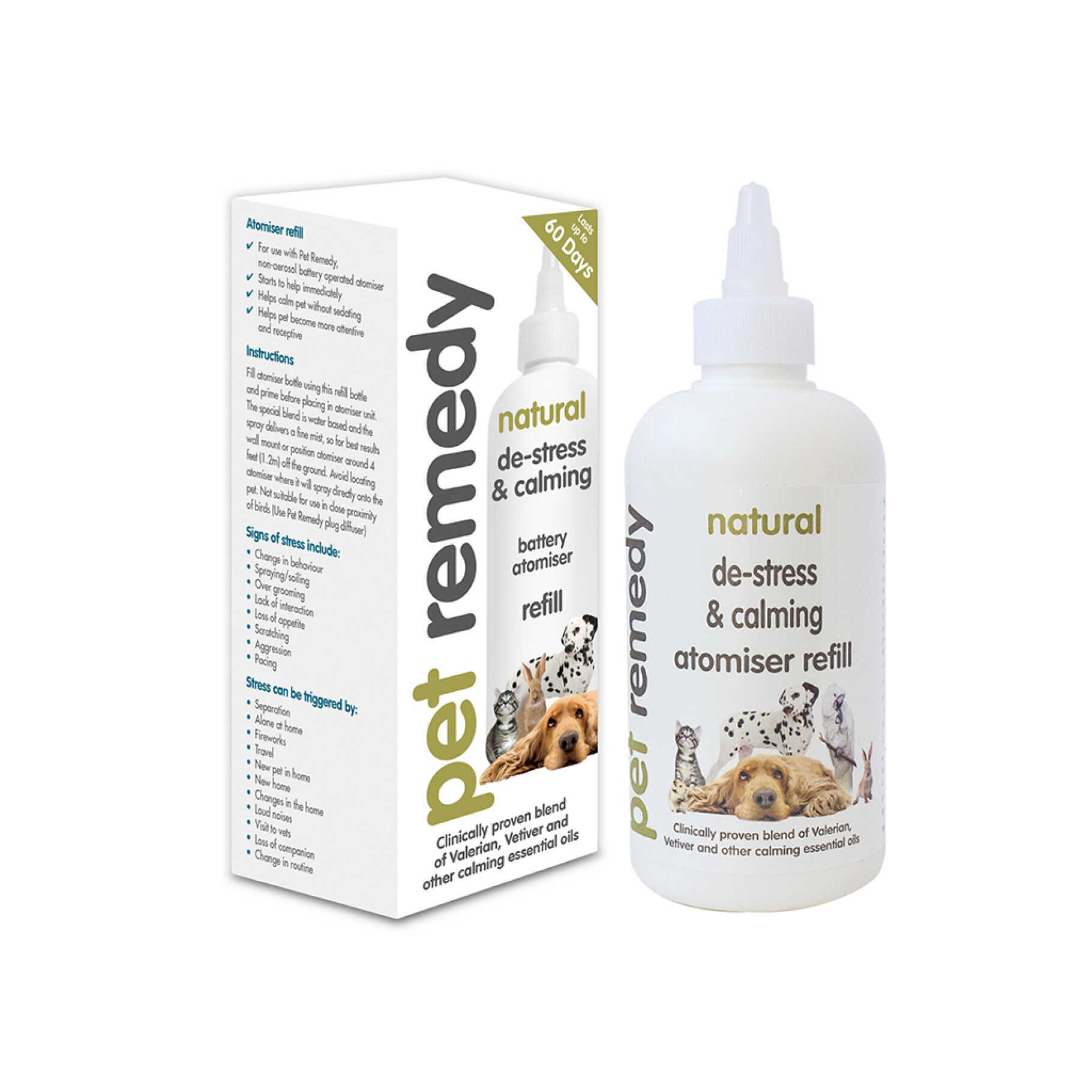 Pet Remedy Battery Atomiser Refill 300ml