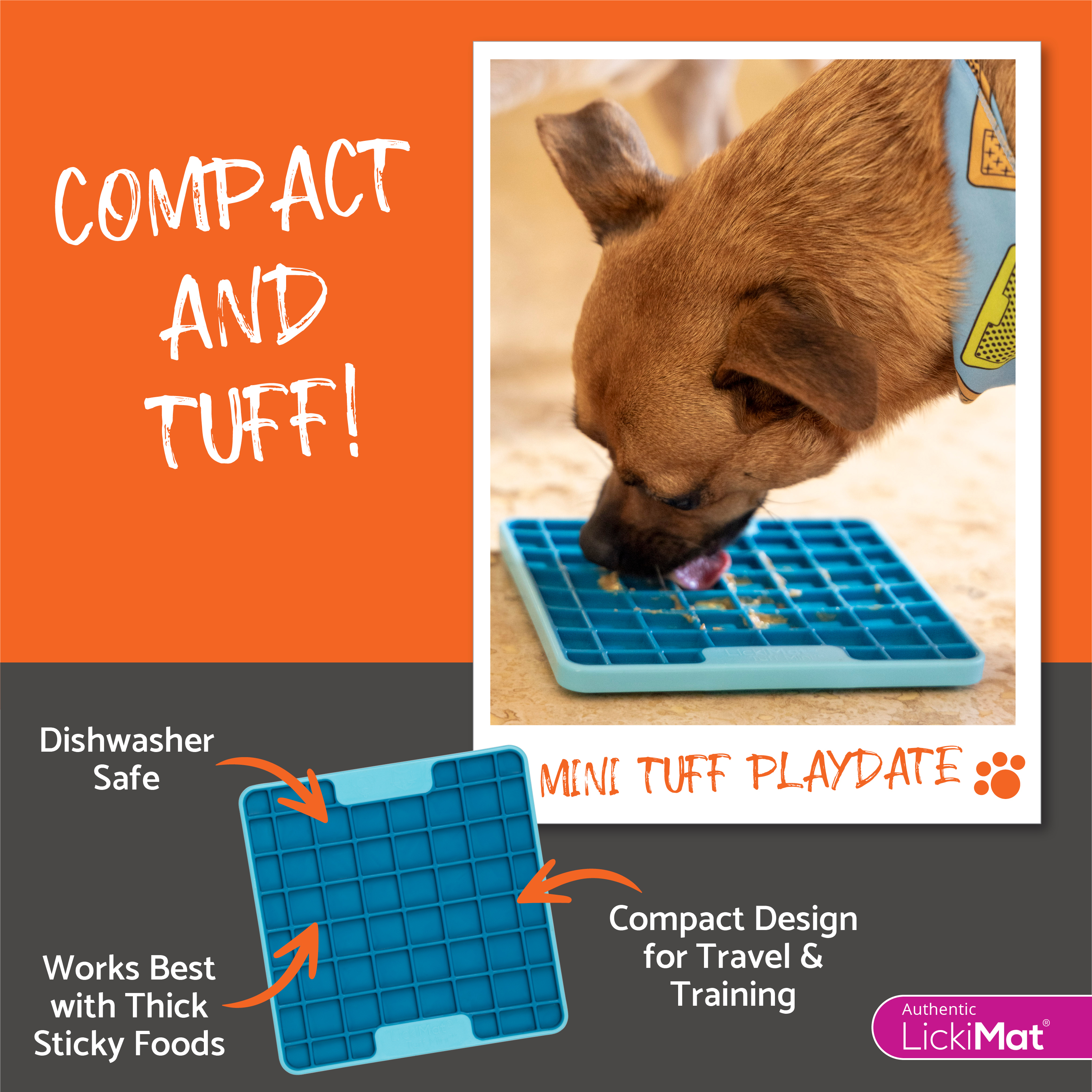 Lickimat Mini Tuff Playdate