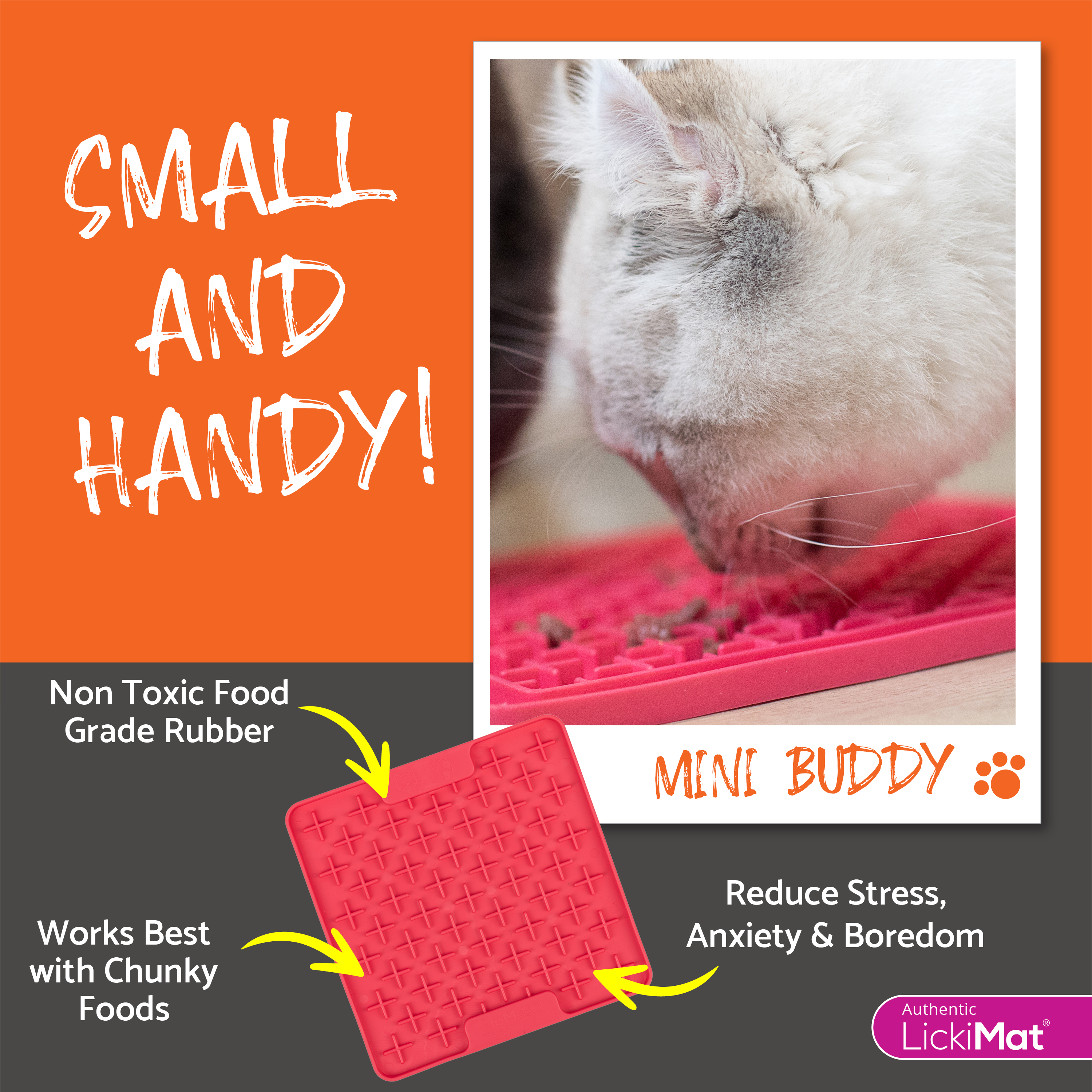 Lickimat Buddy Classic Cat