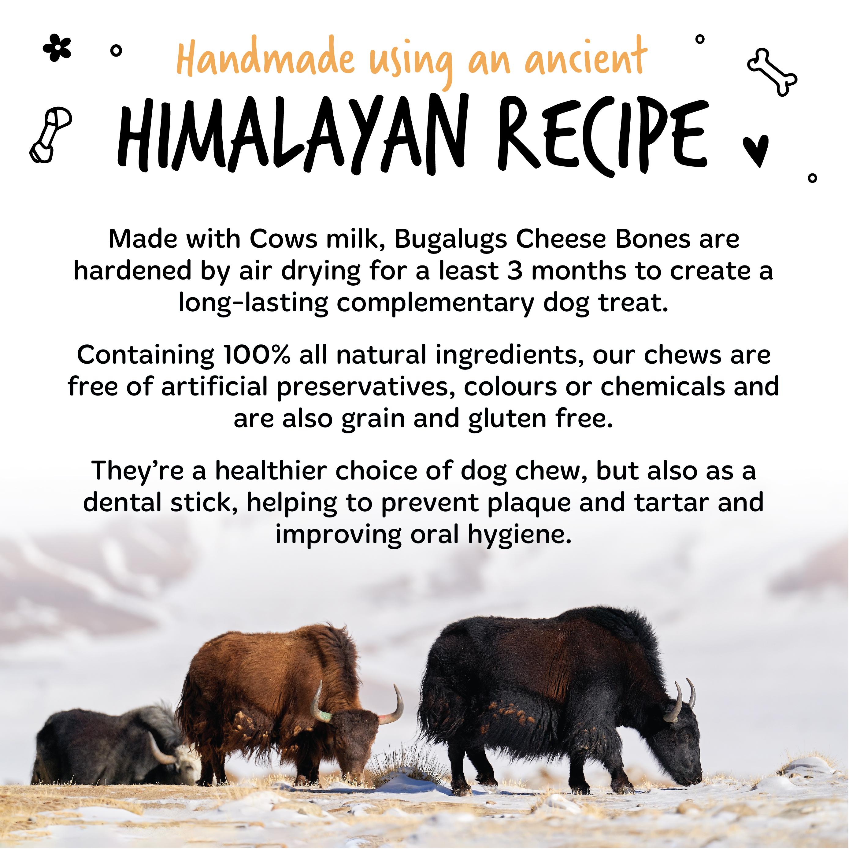 Bugalugs Himalayan Yak Cheese Chews
