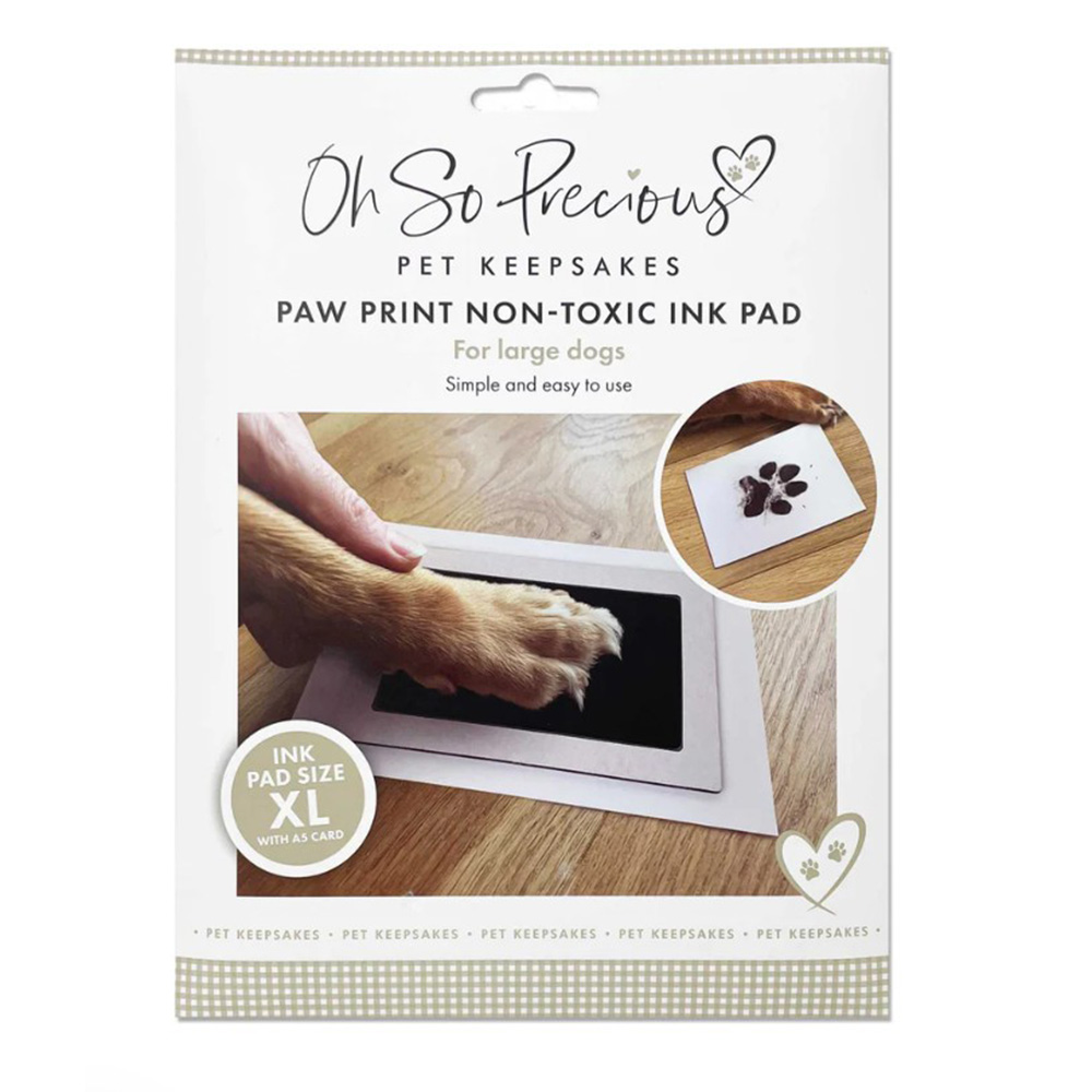 Pet Safe Non-toxic Paw Print Ink Pad Kit (XL)