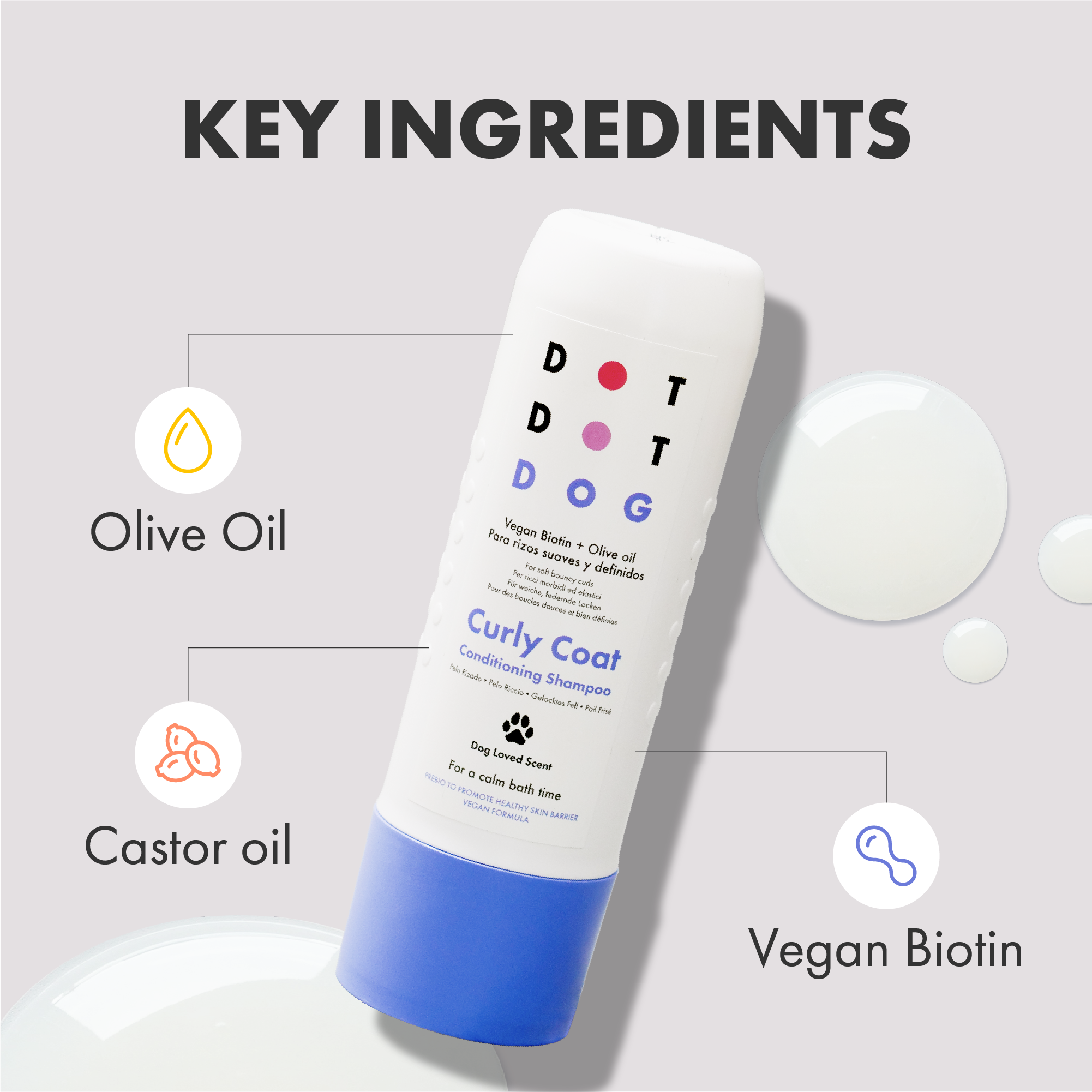 Curly Coat Conditioning Dog Shampoo
