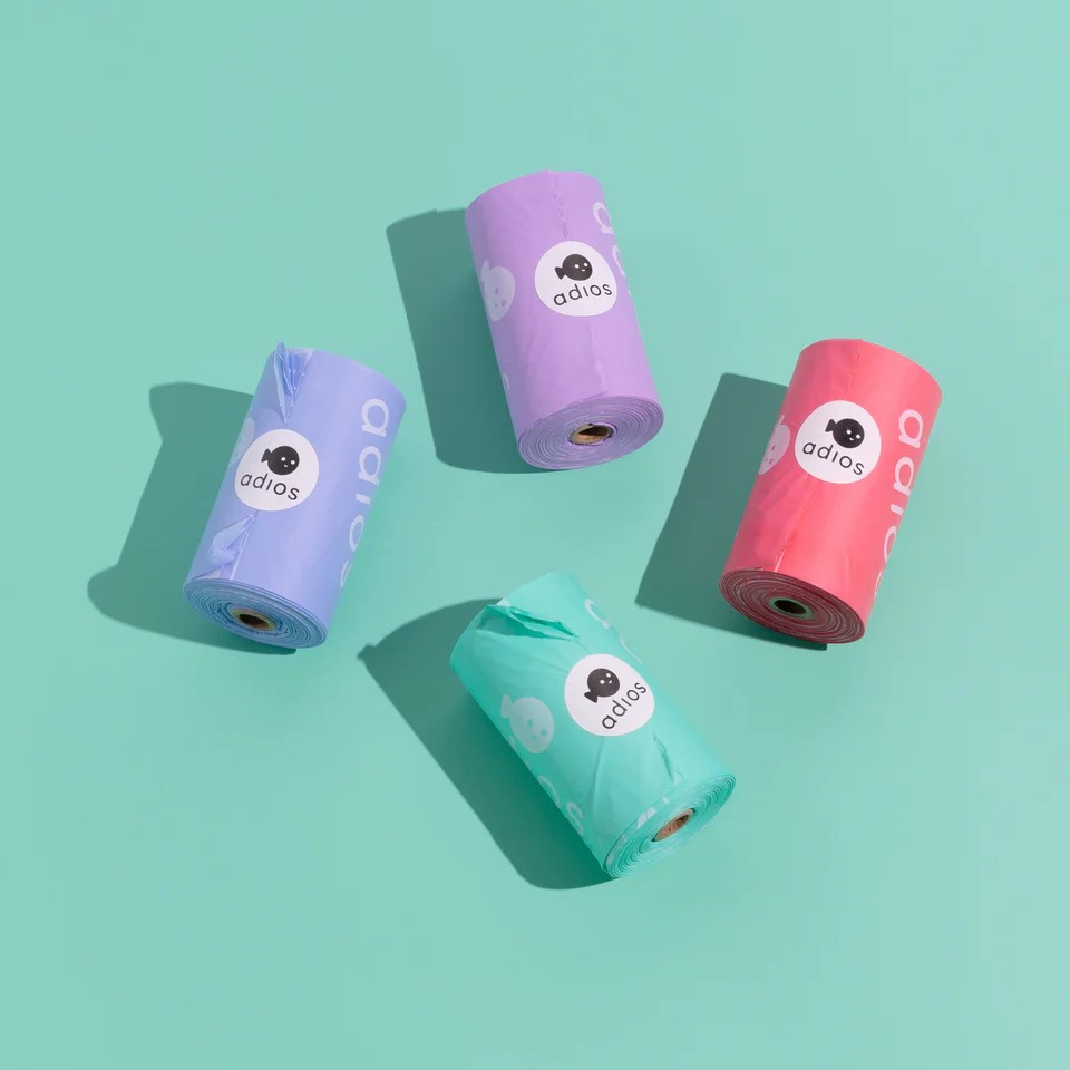 4 Rolls Poo Bag Multipack
