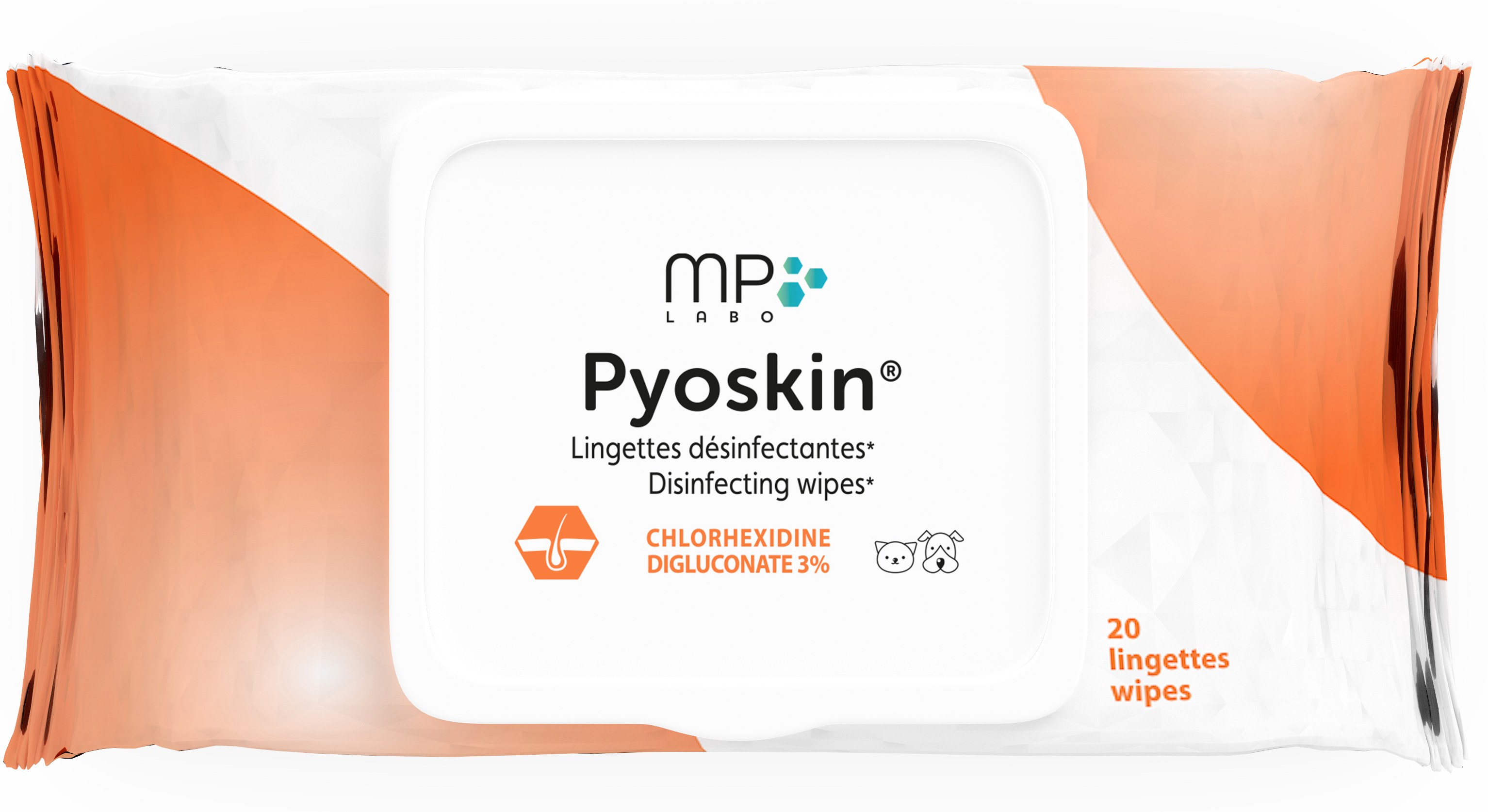 Pyoskin x 20 wipes