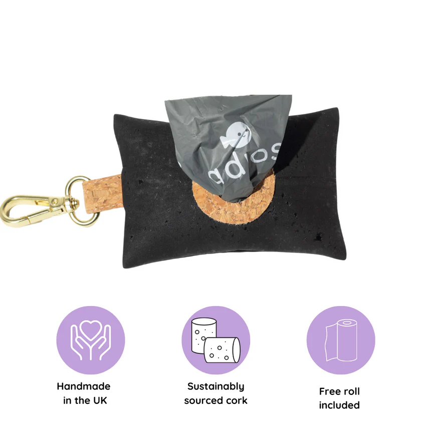 Natural Cork Poo Bag Holder