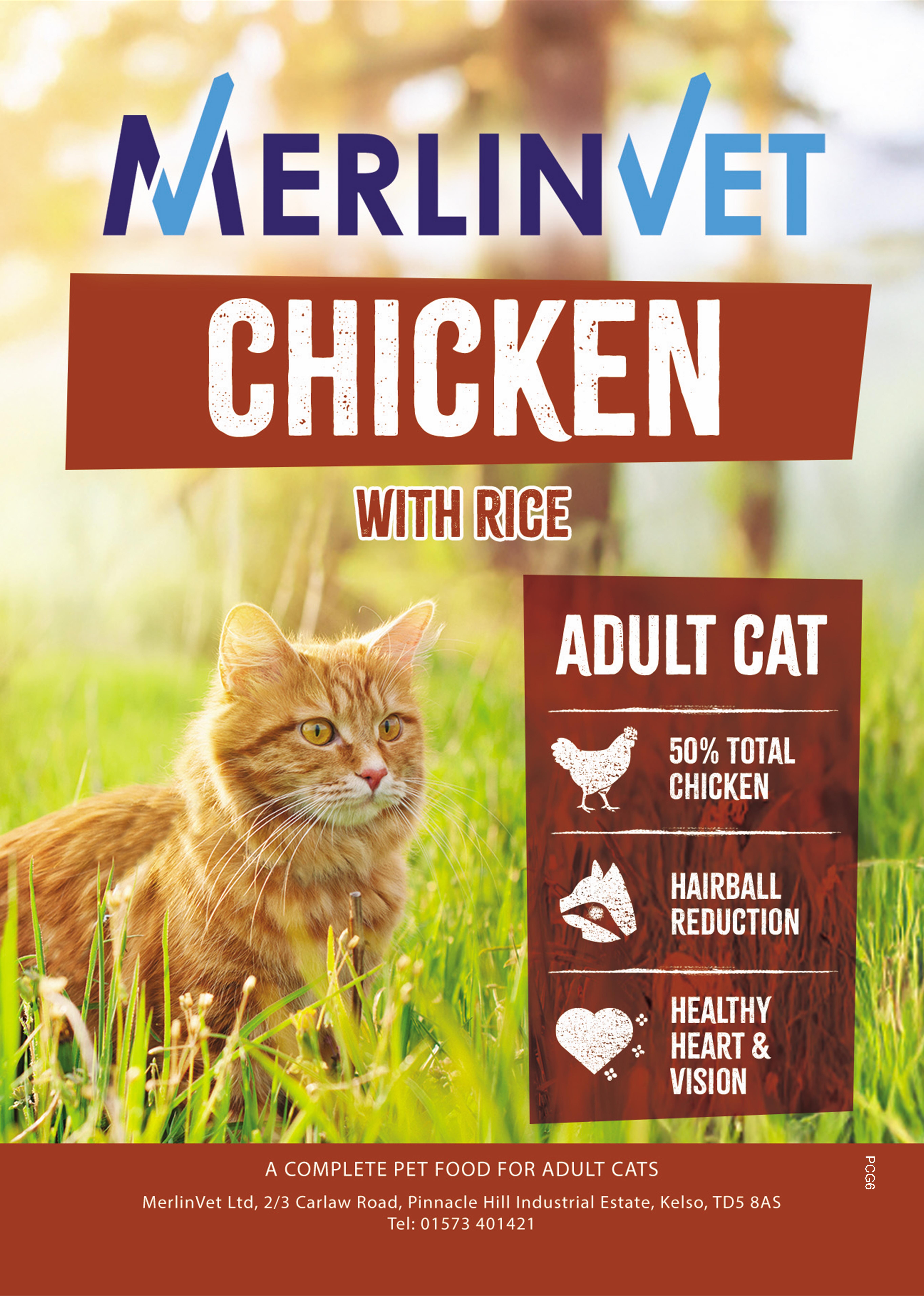 Merlin Vet Adult Cat Chicken with Rice
