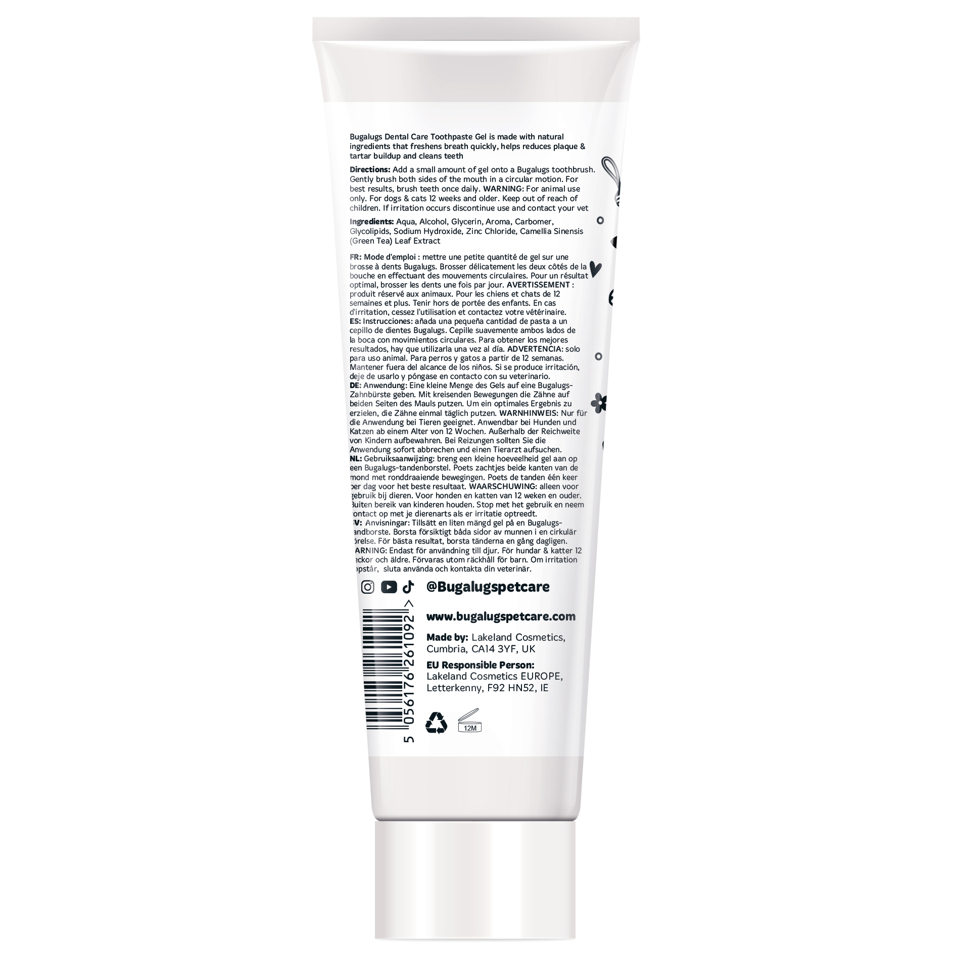 Dental Care Toothpaste Gel 75g